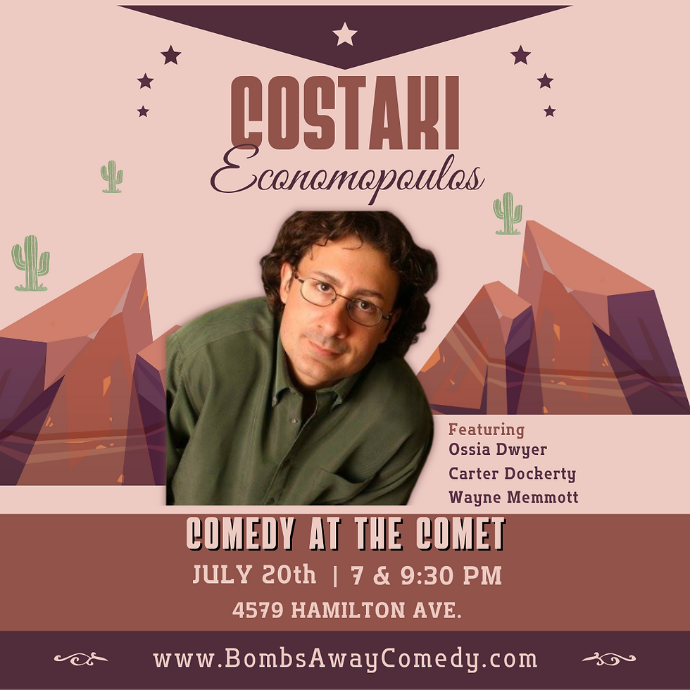 Costaki Economopoulos at Funny Bone - Des Moines