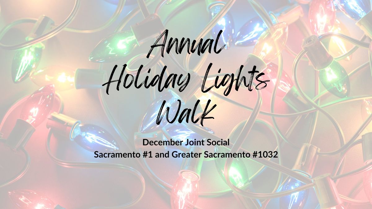 December Social: Annual Holiday Lights Walk