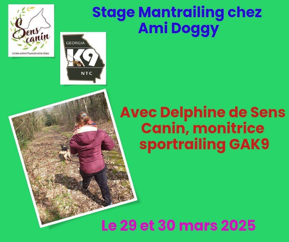 Stage de Mantrailing