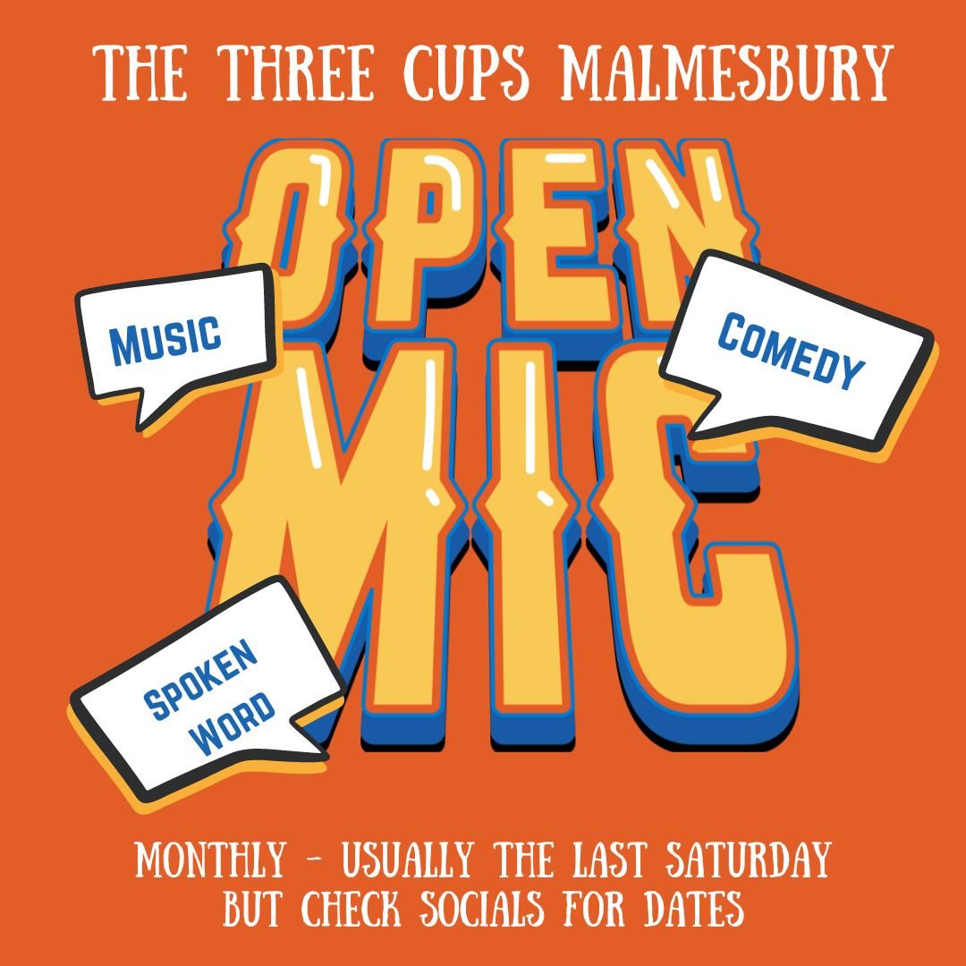 Three Cups Open Mic