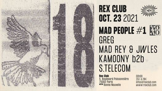 Mad People: G\u042fEG, Mad Rey ft. JWLES, Kamoony b2b S.Telecom