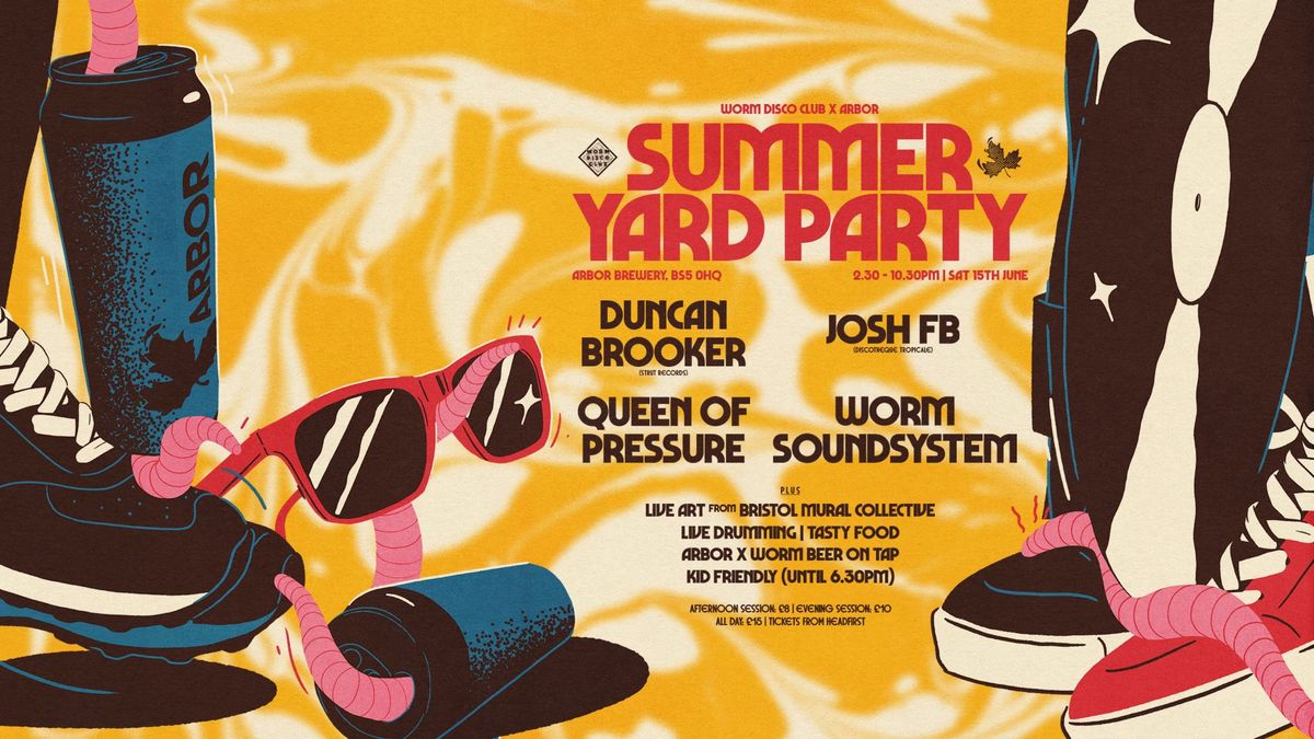 Worm Disco Club x Arbor Ales -  Summer Yard Party 2024! 