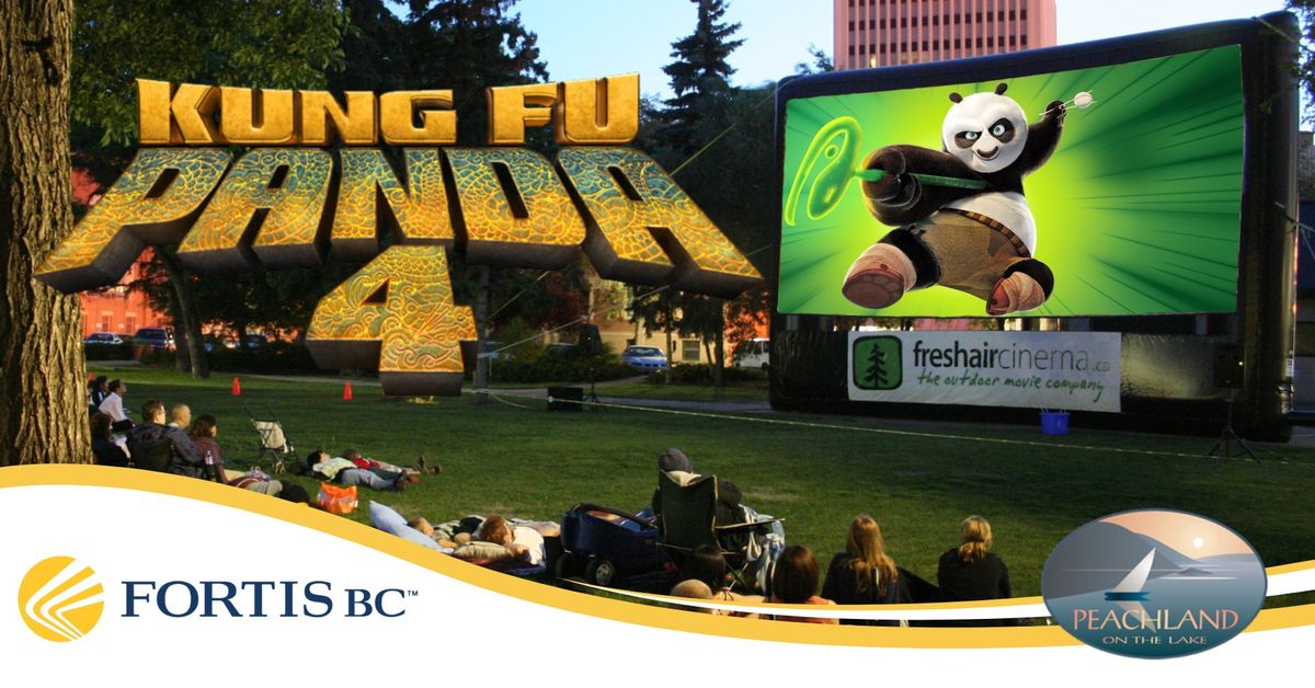 Peachland - Free Outdoor Movie Night - Kung Fu Panda 4