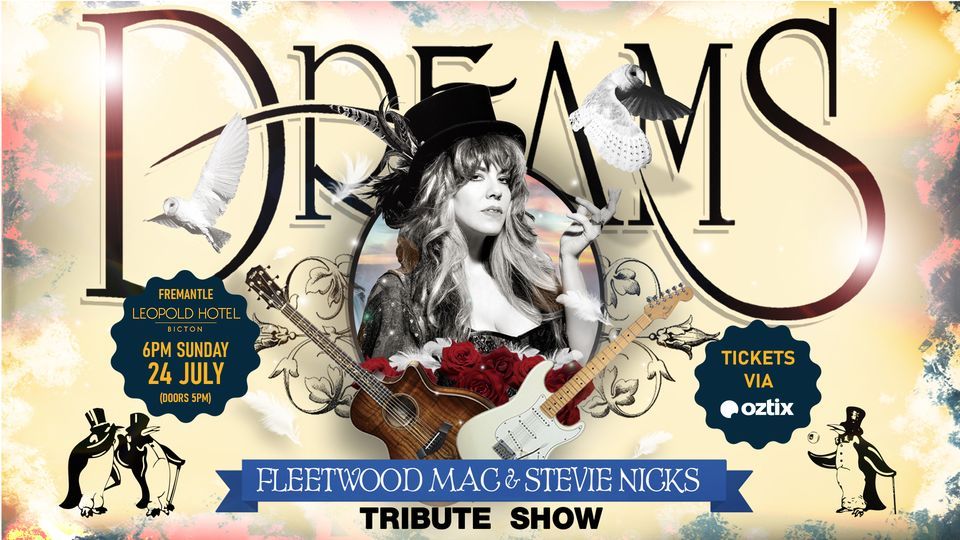 THIS SUNDAY! - Fremantle | Dreams Fleetwood Mac & Stevie Nicks Show | Leopold Hotel, Bicton