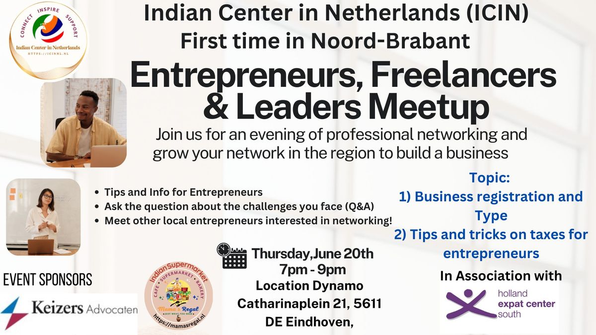 Entrepreneurs, Freelancers & Leaders Meetup