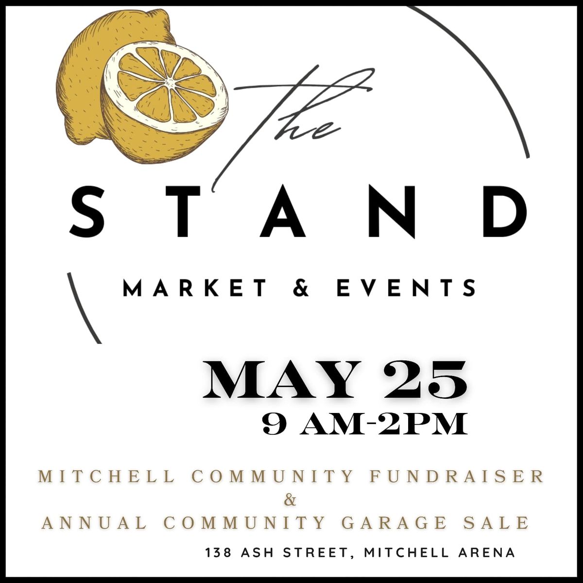 The Stand MITCHELL COMMUNITY FUNDRAISER 