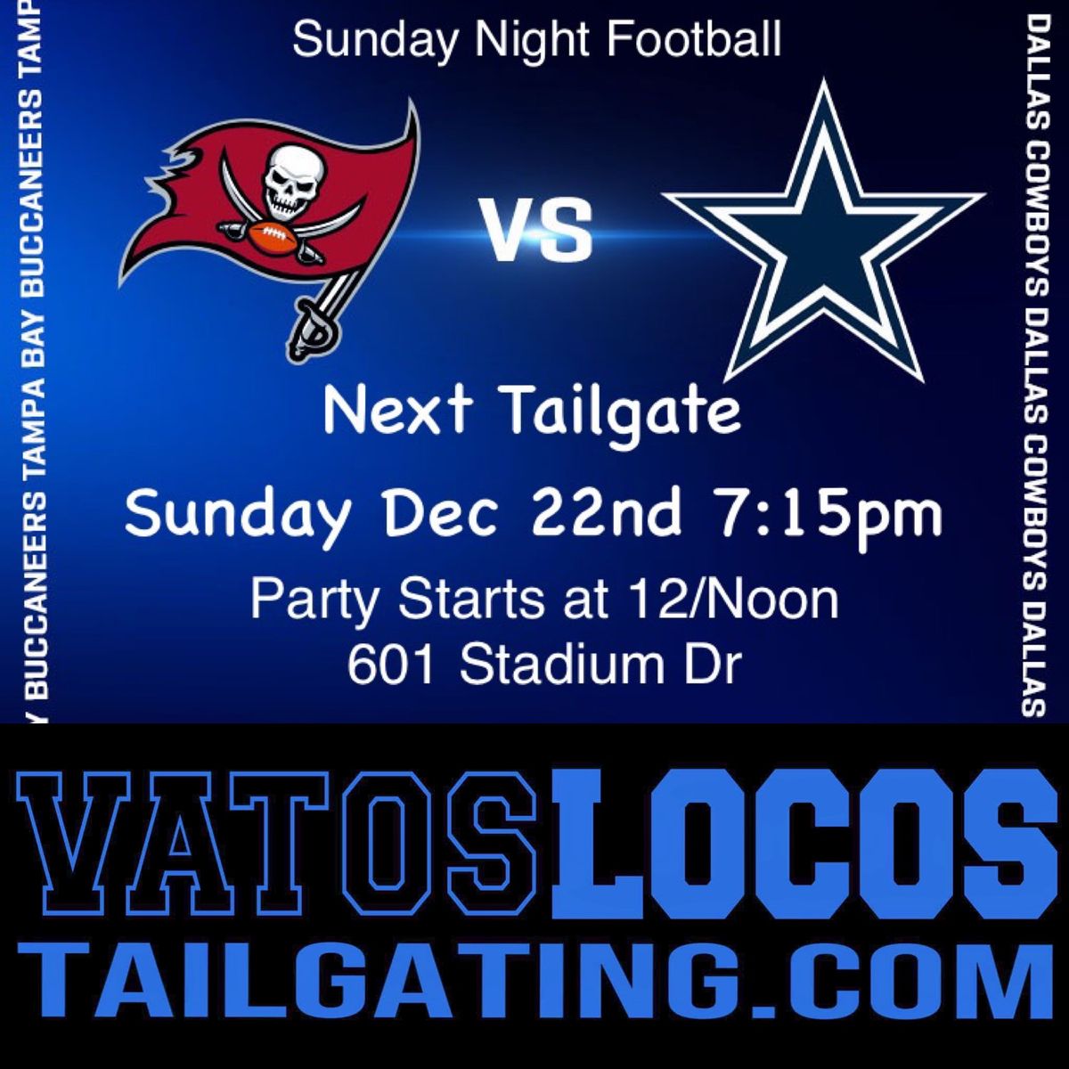 VATOS LOCOS TAILGATING