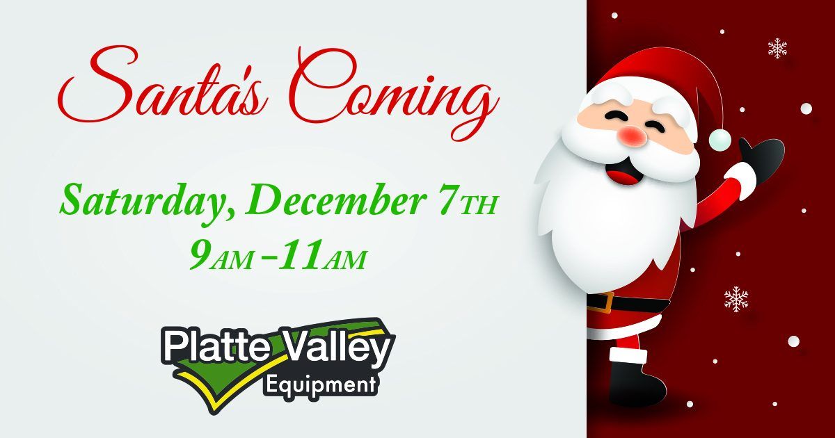 Santa's Coming to Visit at Platte Valley Fremont