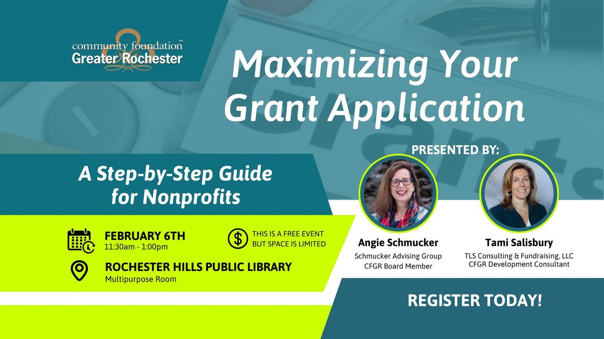 Maximizing Your Grant Application: A Step-by-Step Guide for Nonprofits