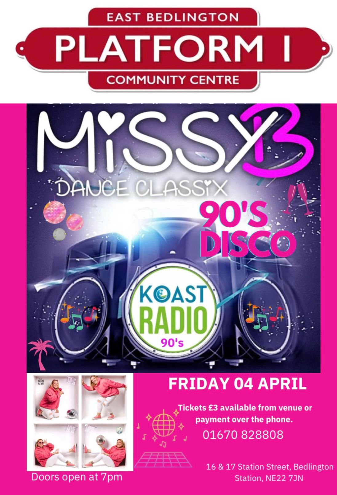 90\u2019s Disco with Missy B 