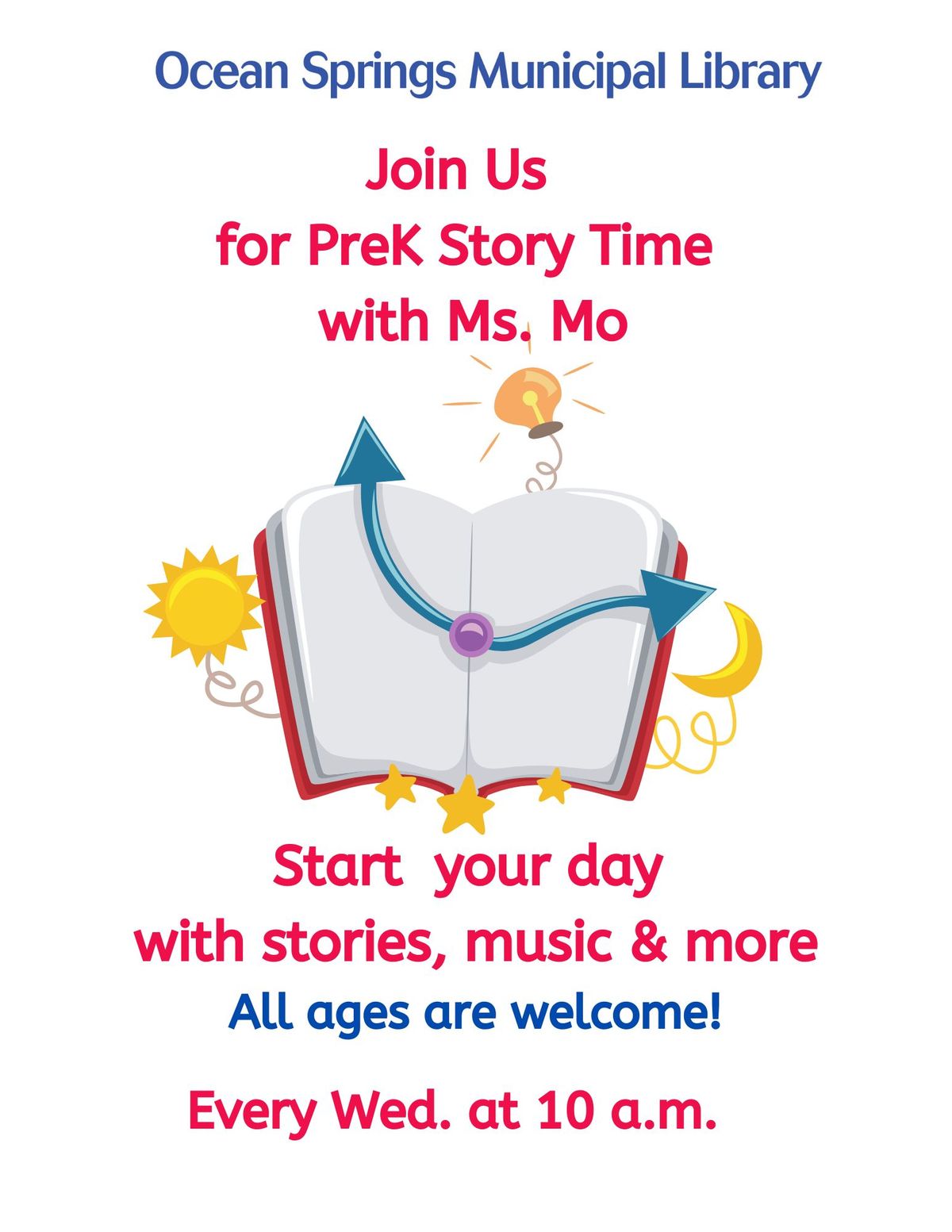 Pre-K Storytime with Mo!