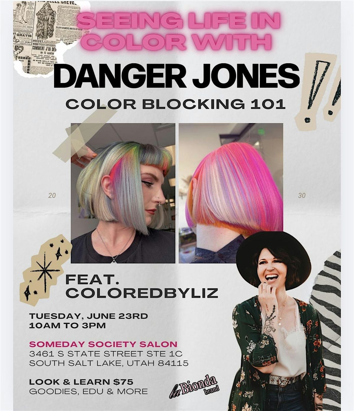 Living in color with Coloredbyliz feat. DANGER JONES color colorblocking101