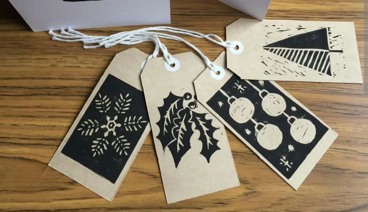 Christmas Lino Printing Workshop 1.30pm