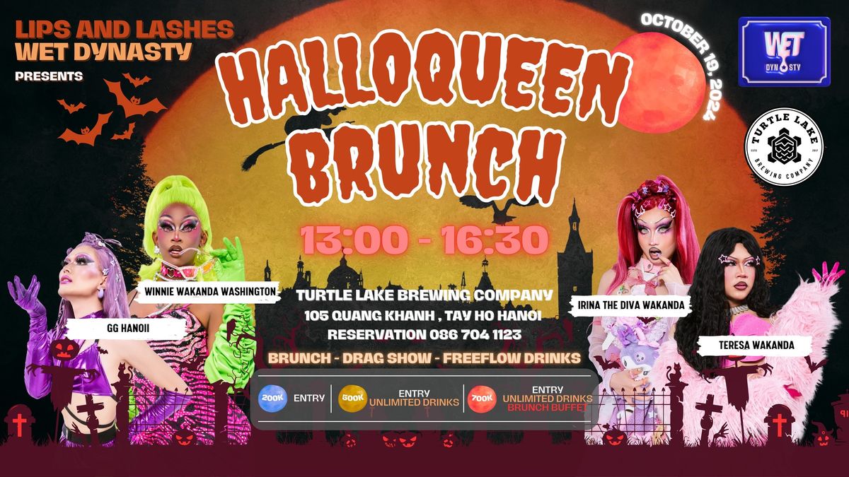 Drag Brunch is Back - HALLOQUEEN BRUNCH Event