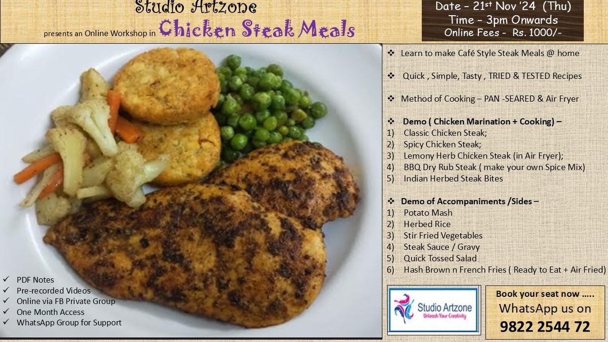 Chicken Steak Meals