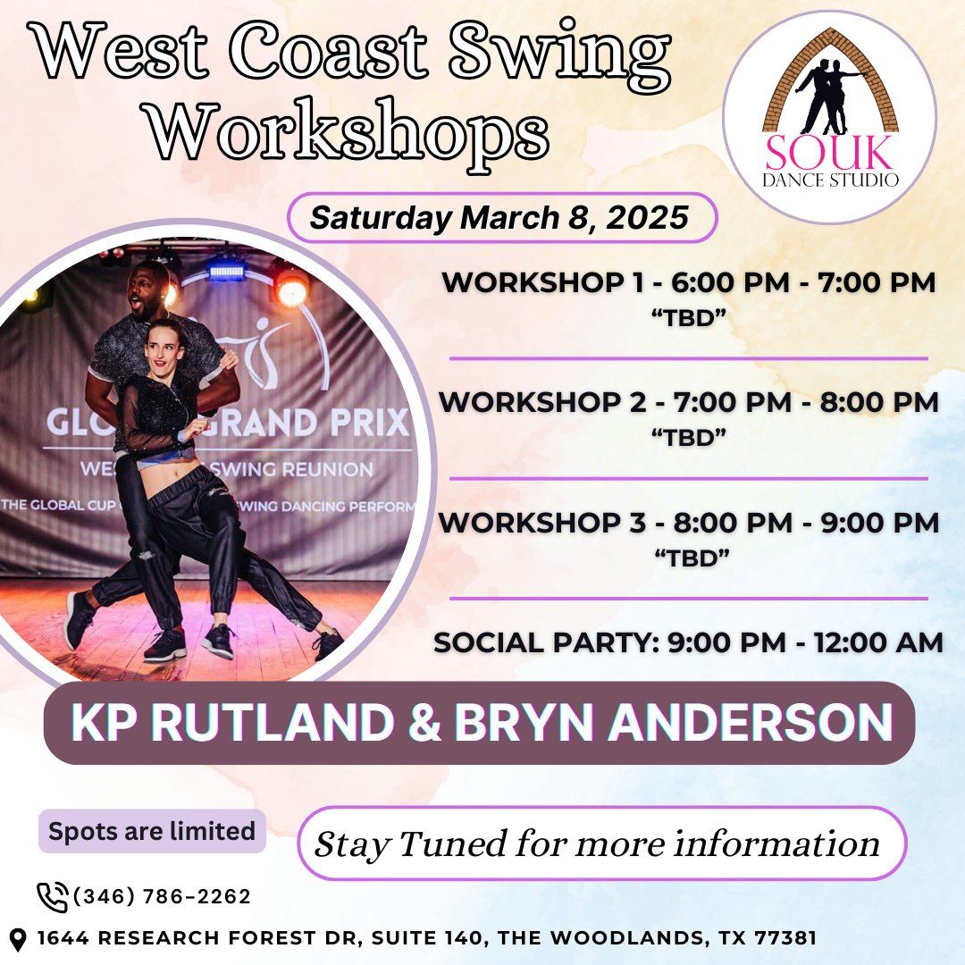 West Coast Swing with KP Rutland & Bryn Anderson