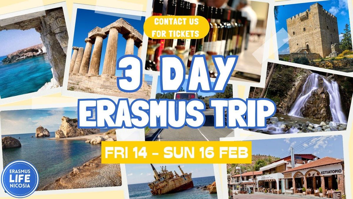 3 Day Erasmus Cyprus Trip (Spring 2025)