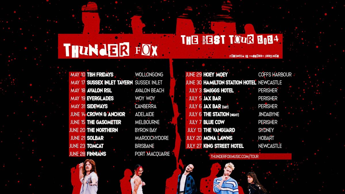 Thunder Fox @ Tomcat, Brisbane | The Best Tour