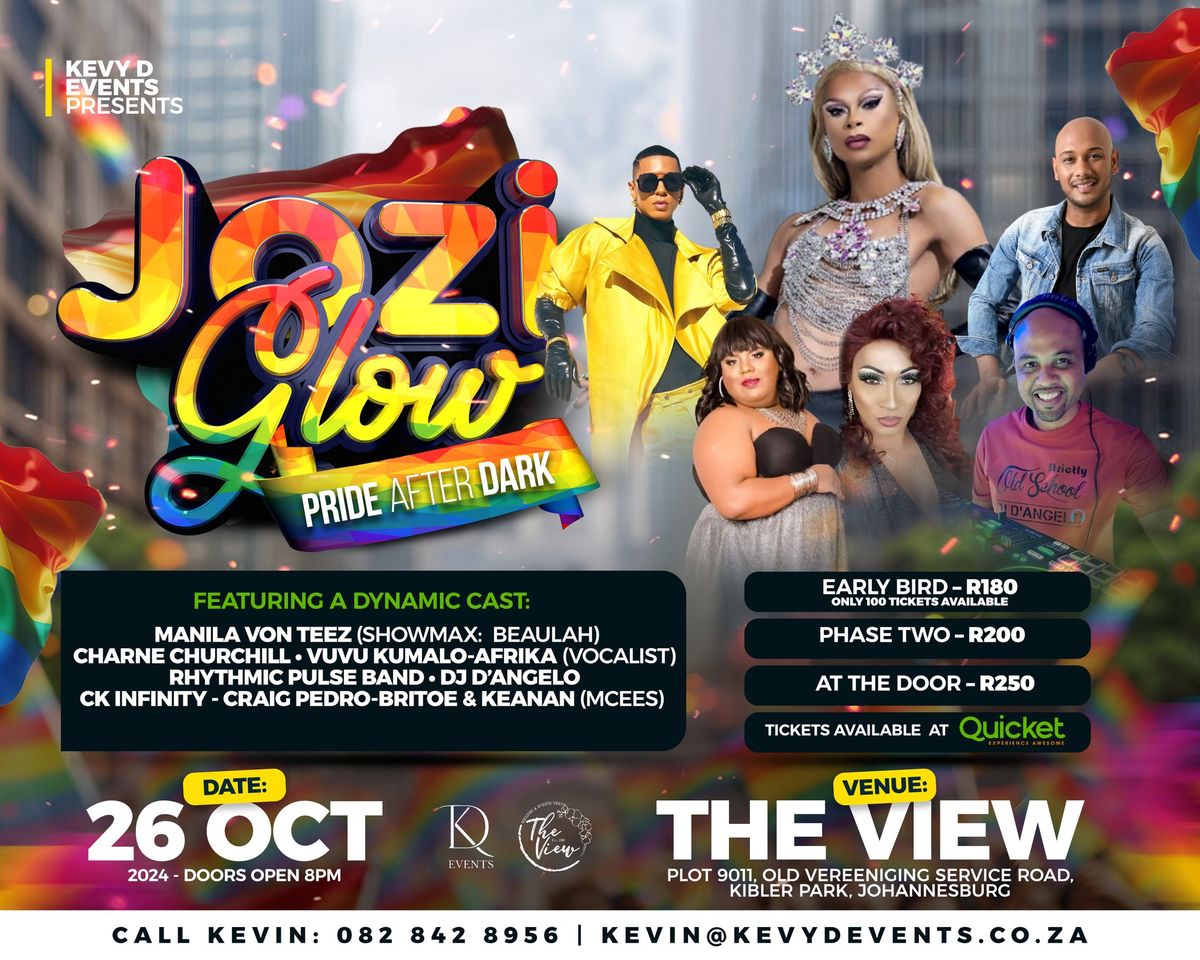 Jozi Glow Pride After Dark Party