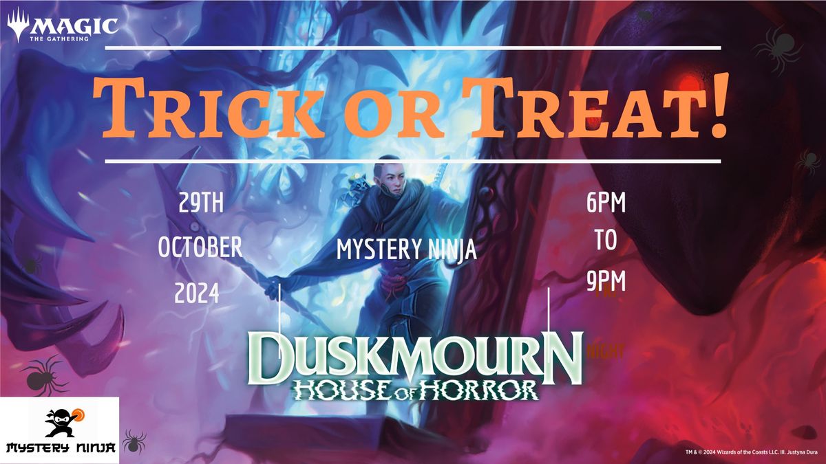 Trick or Treat Event! - Duskmourn House of Horror Goodie Bag & Sealed Event