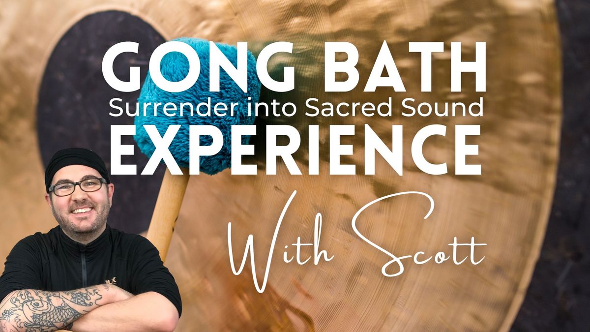 A Candlelit Gong Bath Experience - Surrender into Sacred Sound