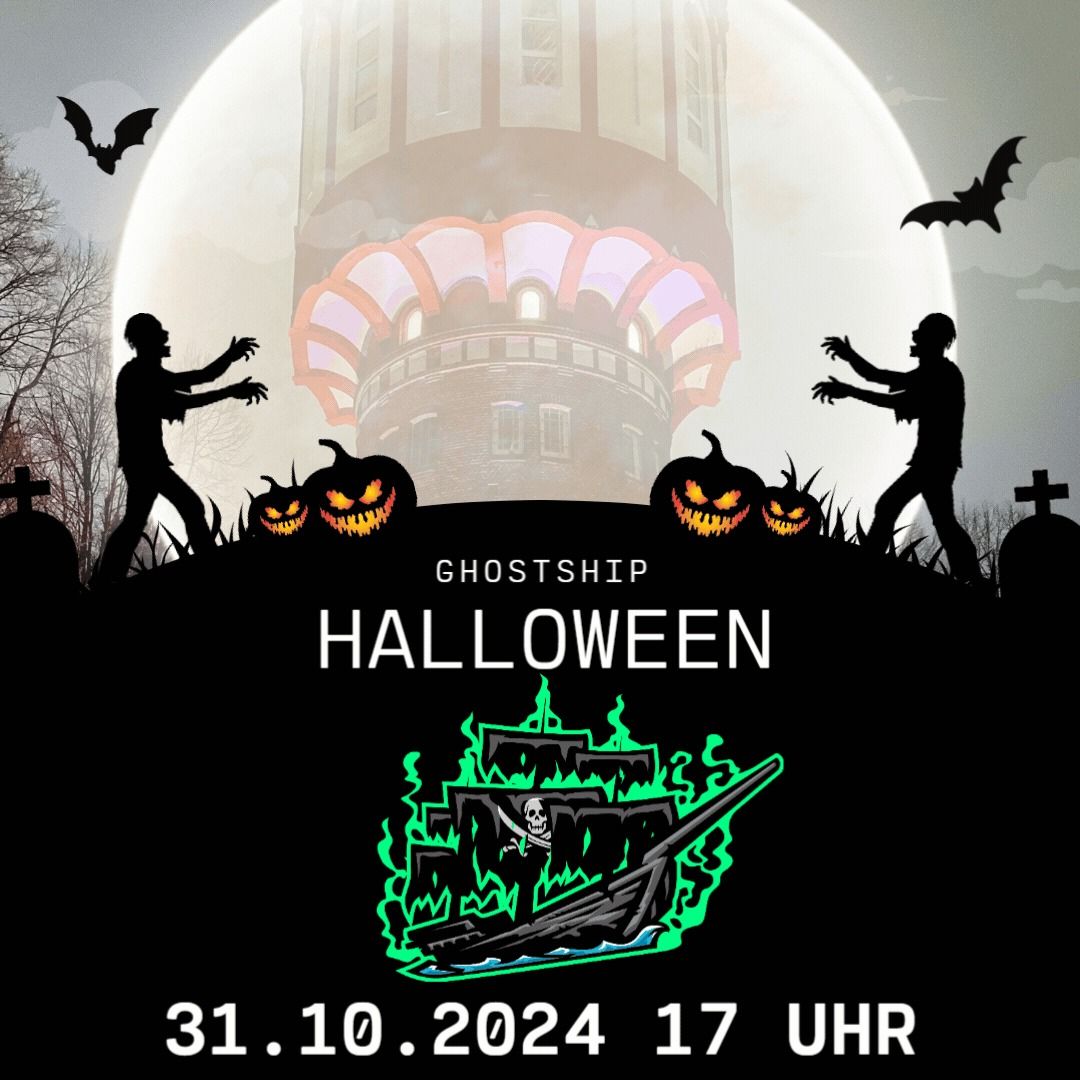 Kindergruseldisco Ghostship OpenAir zu Halloween