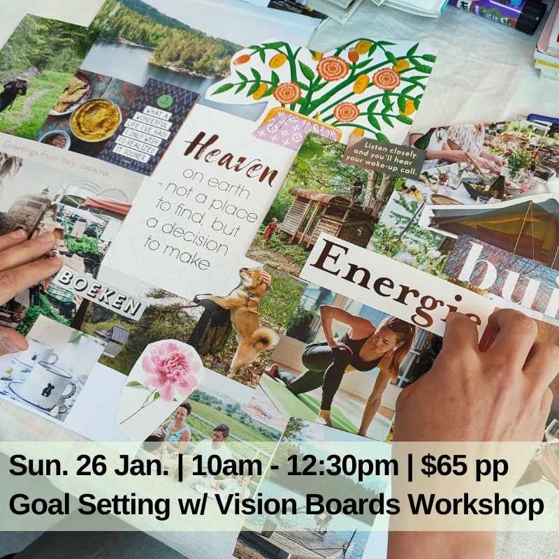 Goal Setting w\/ Vision Boards Workshop 