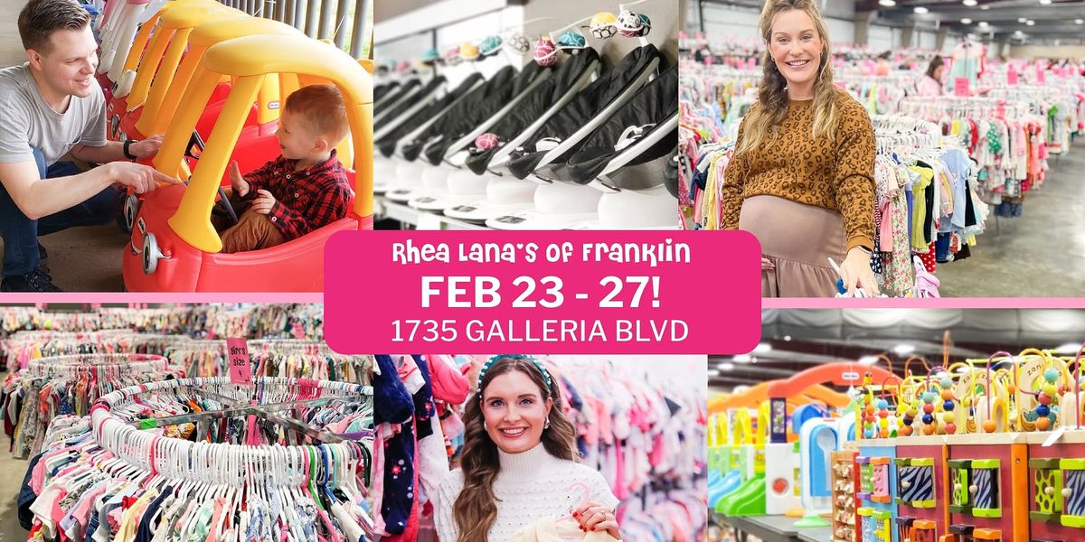 Rhea Lana's of Franklin Spring\/Summer Family Shopping Event!