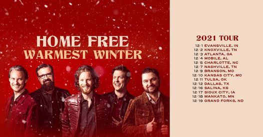Home Free: Warmest Winter Tour in Charlotte, NC