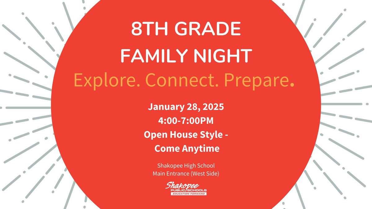 8th Grade Family Night & Open House