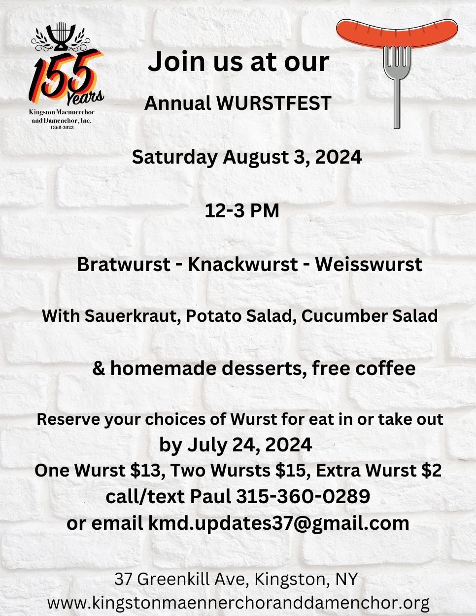 The Best Wurstfest!