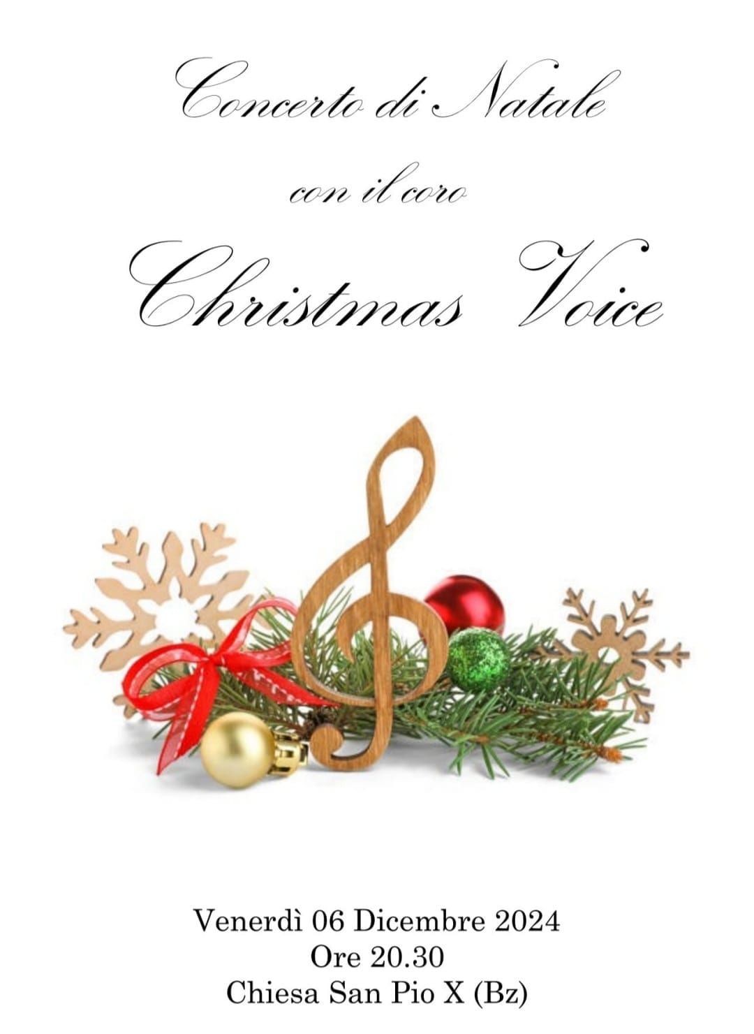 Concerto Christmasvoice 