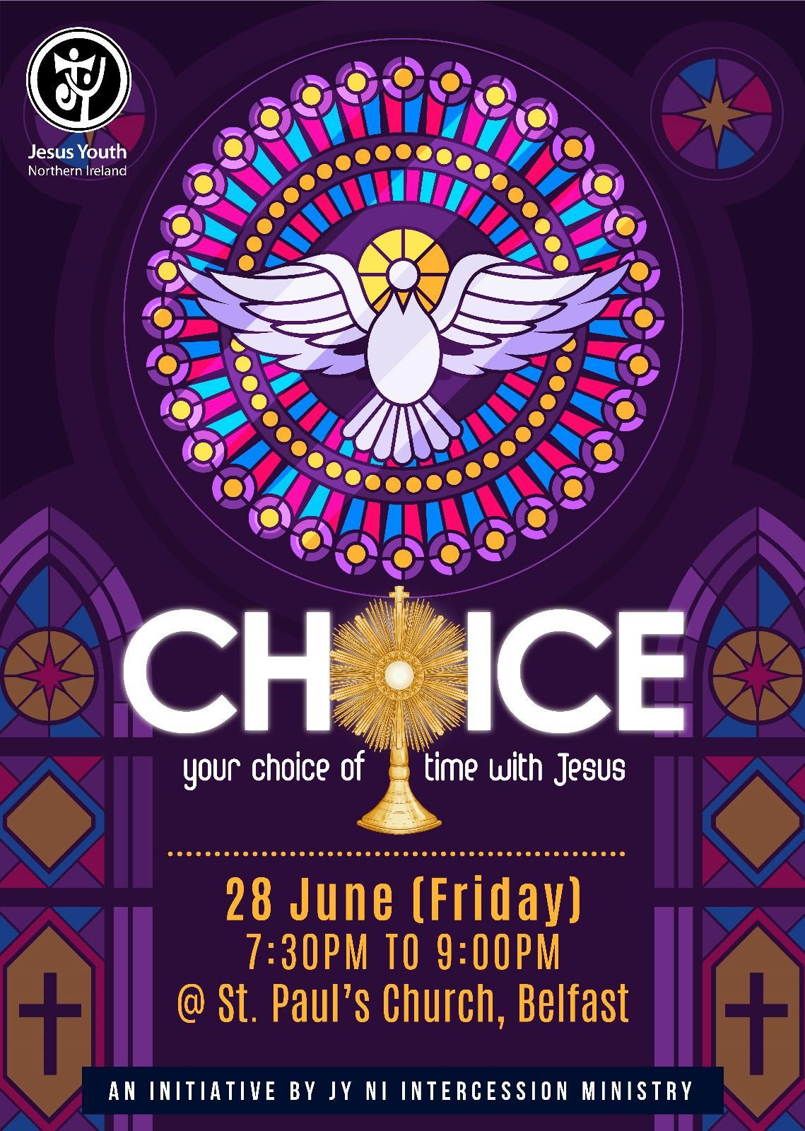 Choice - your choice of time with JESUS 