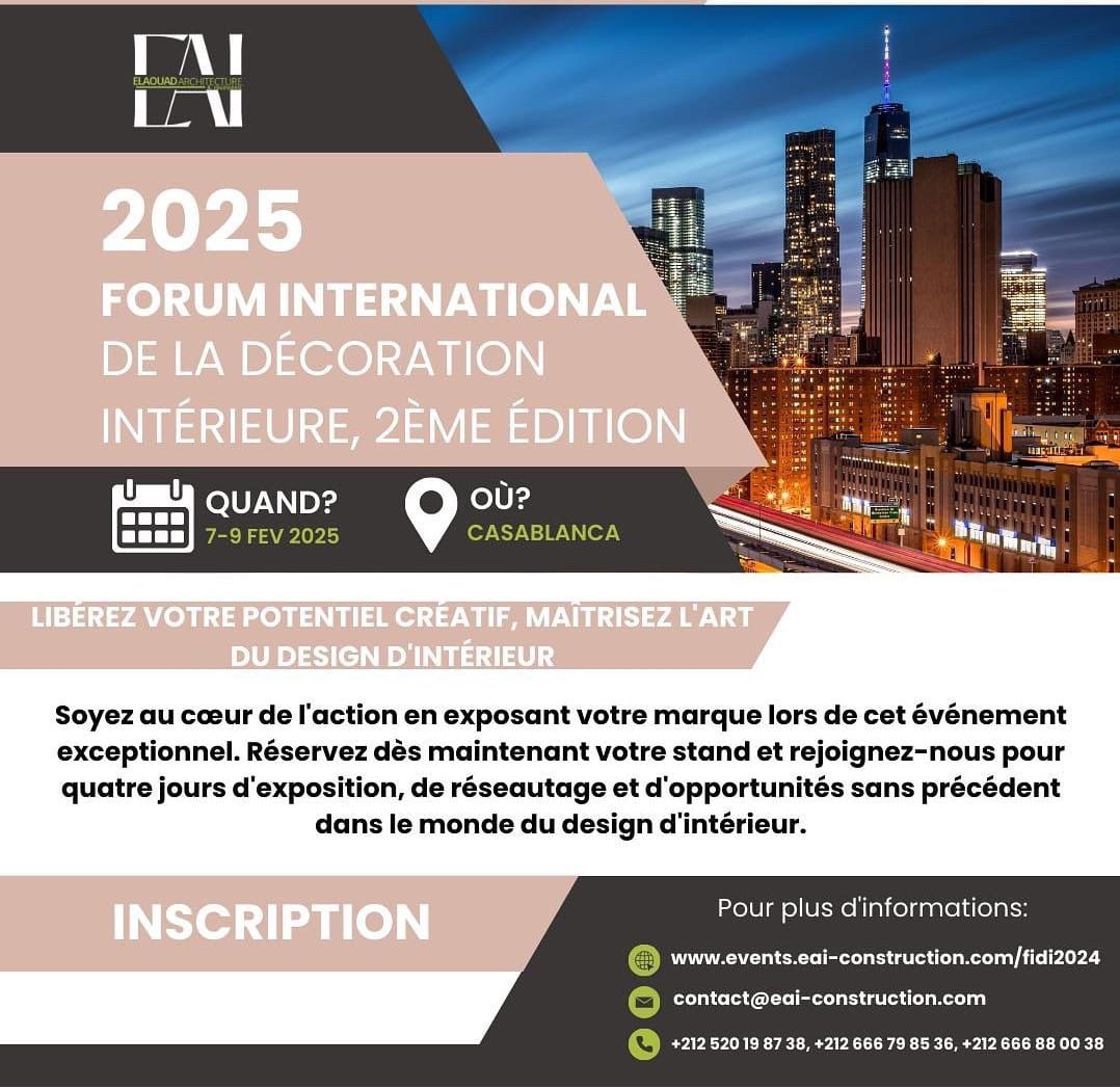 Forum International de la d\u00e9coration d\u2019int\u00e9rieur 