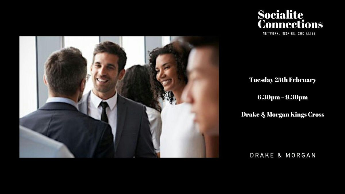 Speed Business Networking at Drake &amp; Morgan Kings Cross