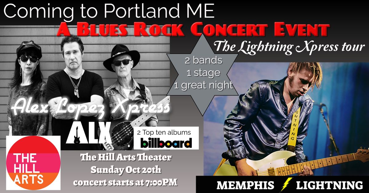 Rock\/blues concert event comes to The Hill Arts - The Lightning Xpress show