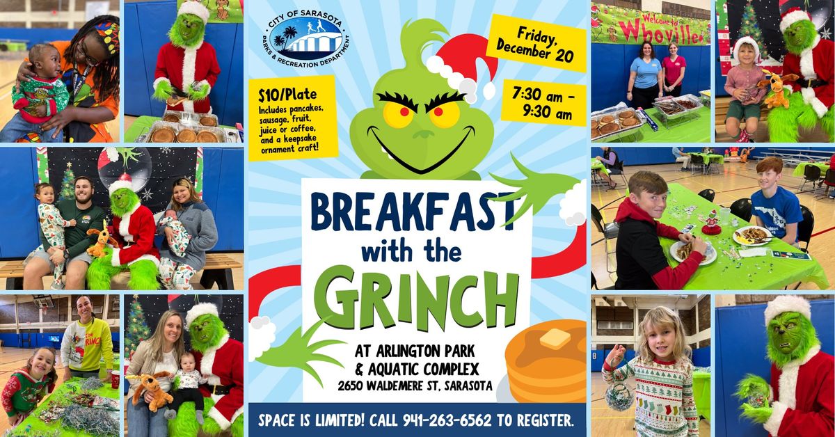 Breakfast with the GRINCH! 