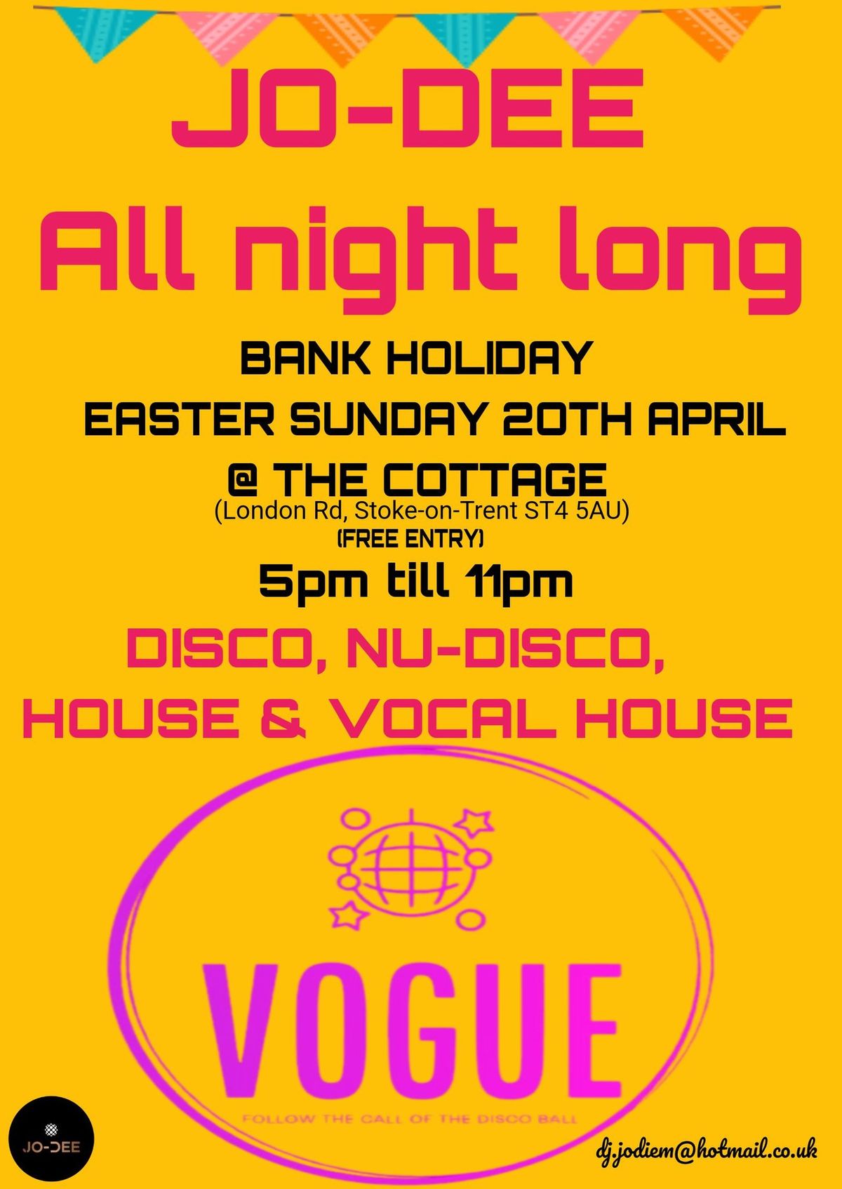 "VOGUE" BANK HOLIDAY EASTER SUNDAY