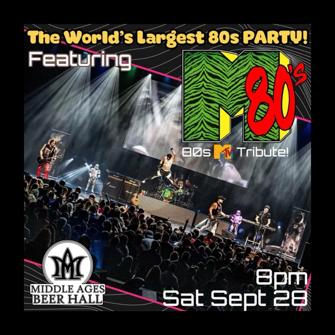 The World's Largest 80s Party! Featuring M80\u2019s Live!