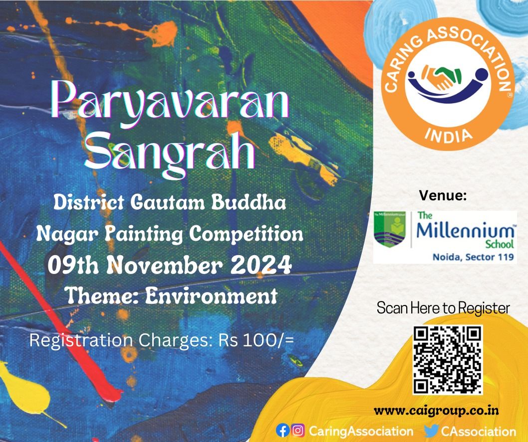 Paryavaran Sangrah 'District Level Painting Competition' on Environment