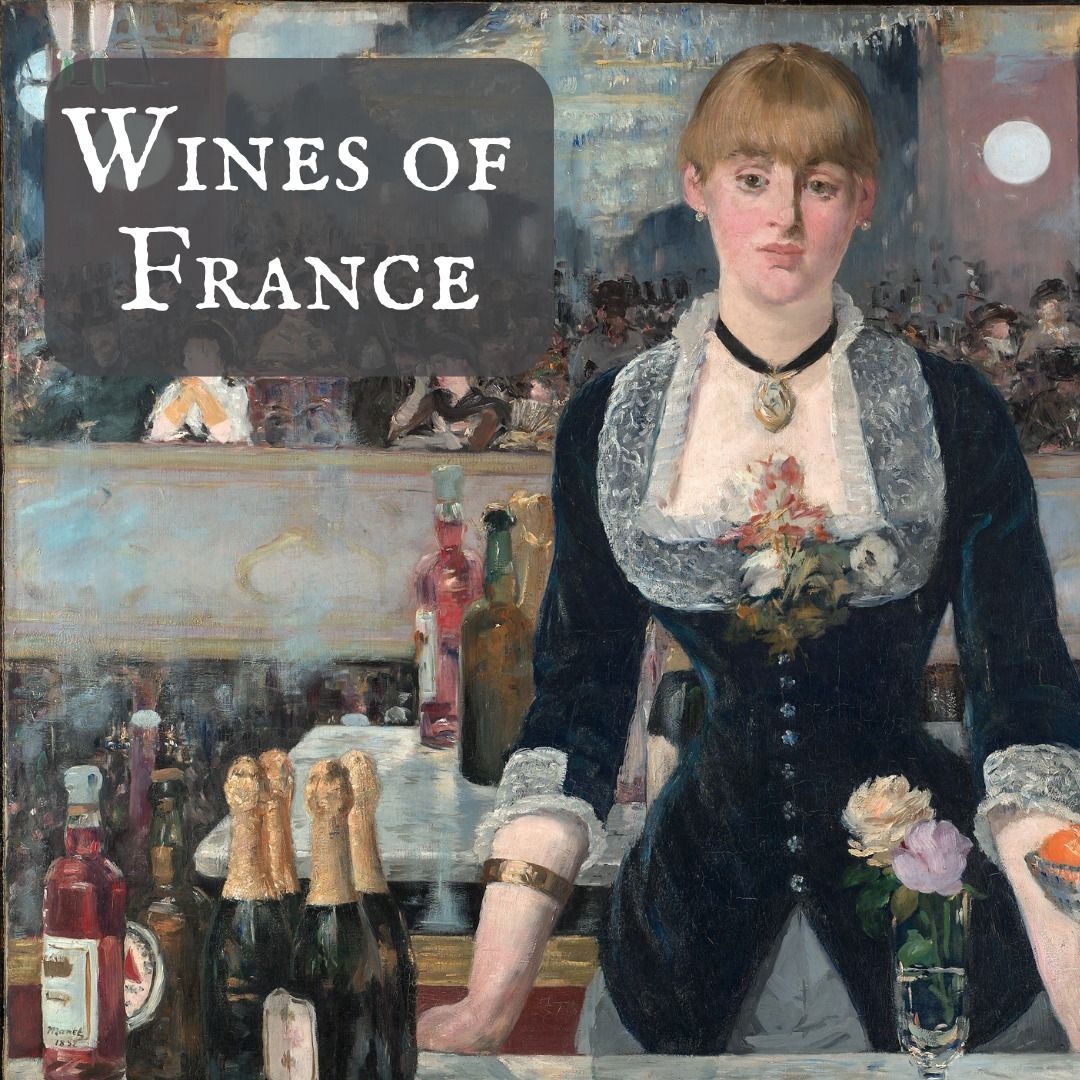 Wine & Music Triptych: Wines of France