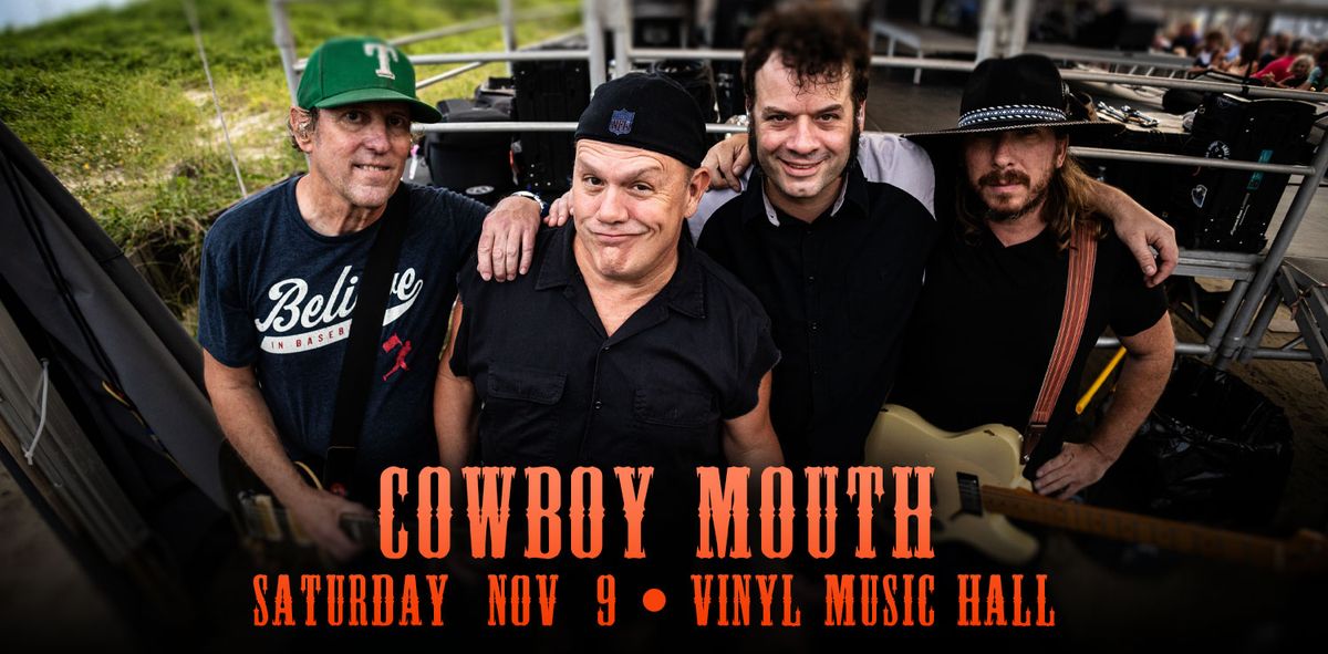 Cowboy Mouth at Vinyl Music Hall