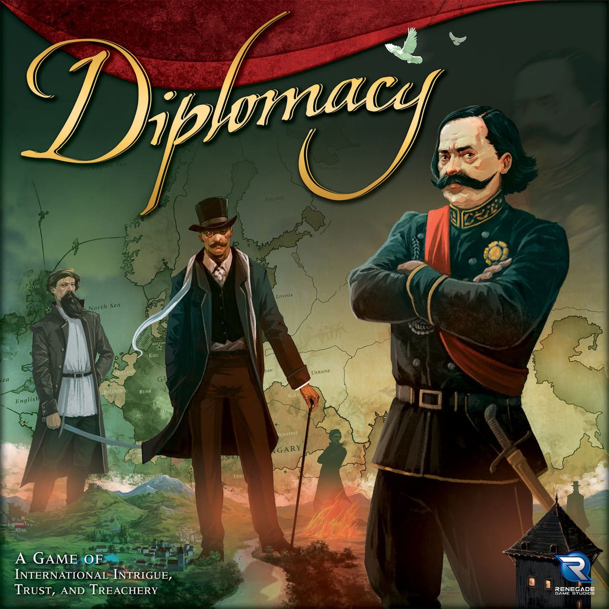 Diplomacy Sponsored by Renegade Game Studios: Board Game Track Rocky Top Game Con