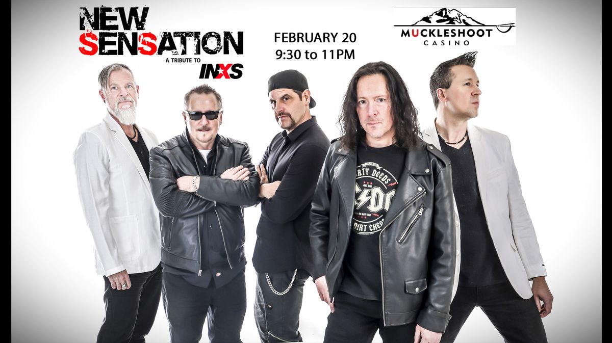 New Sensation INXS Tribute at the Muckleshoot Casino