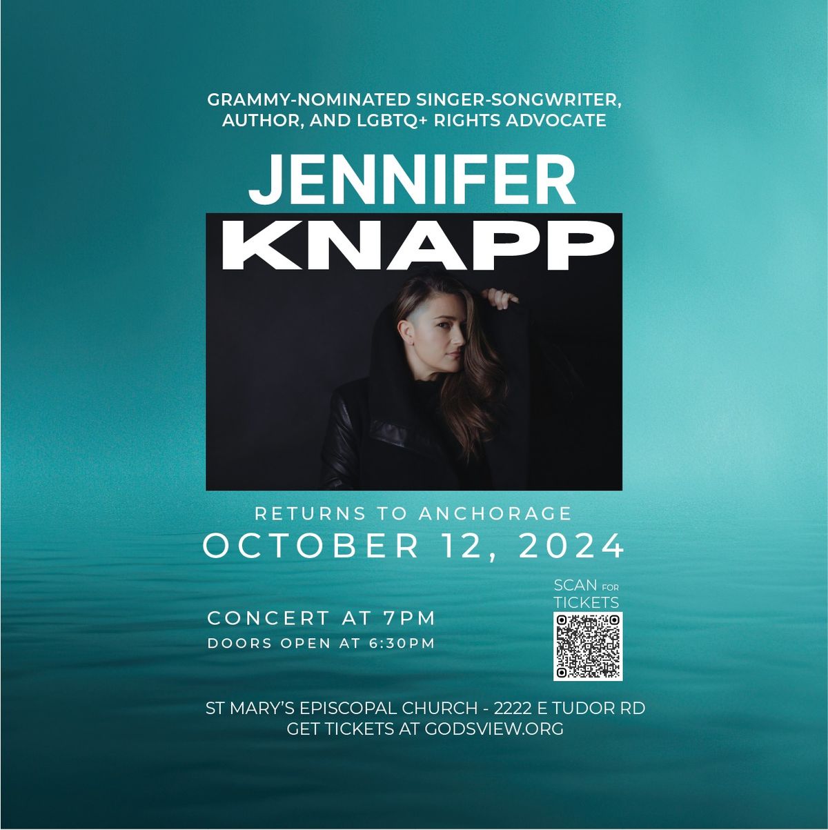 Jennifer Knapp Concert in Anchorage AK