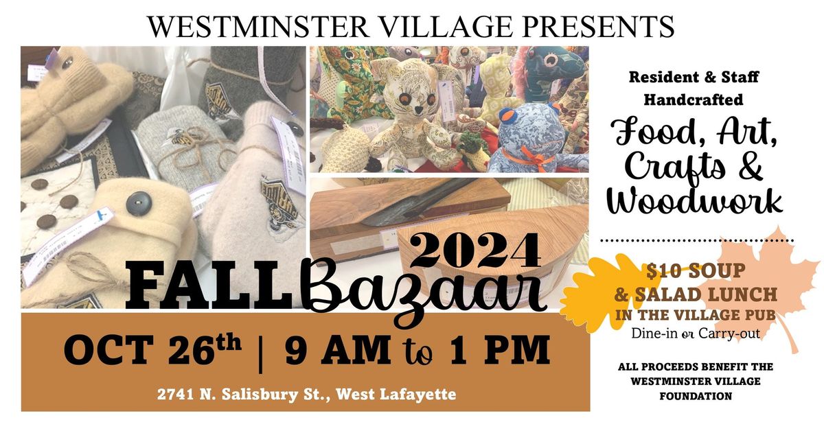 Westminster Village Annual Fall Bazaar