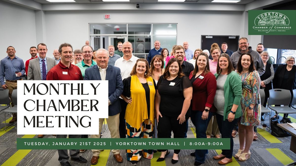 Monthly Chamber Meeting | January 2025