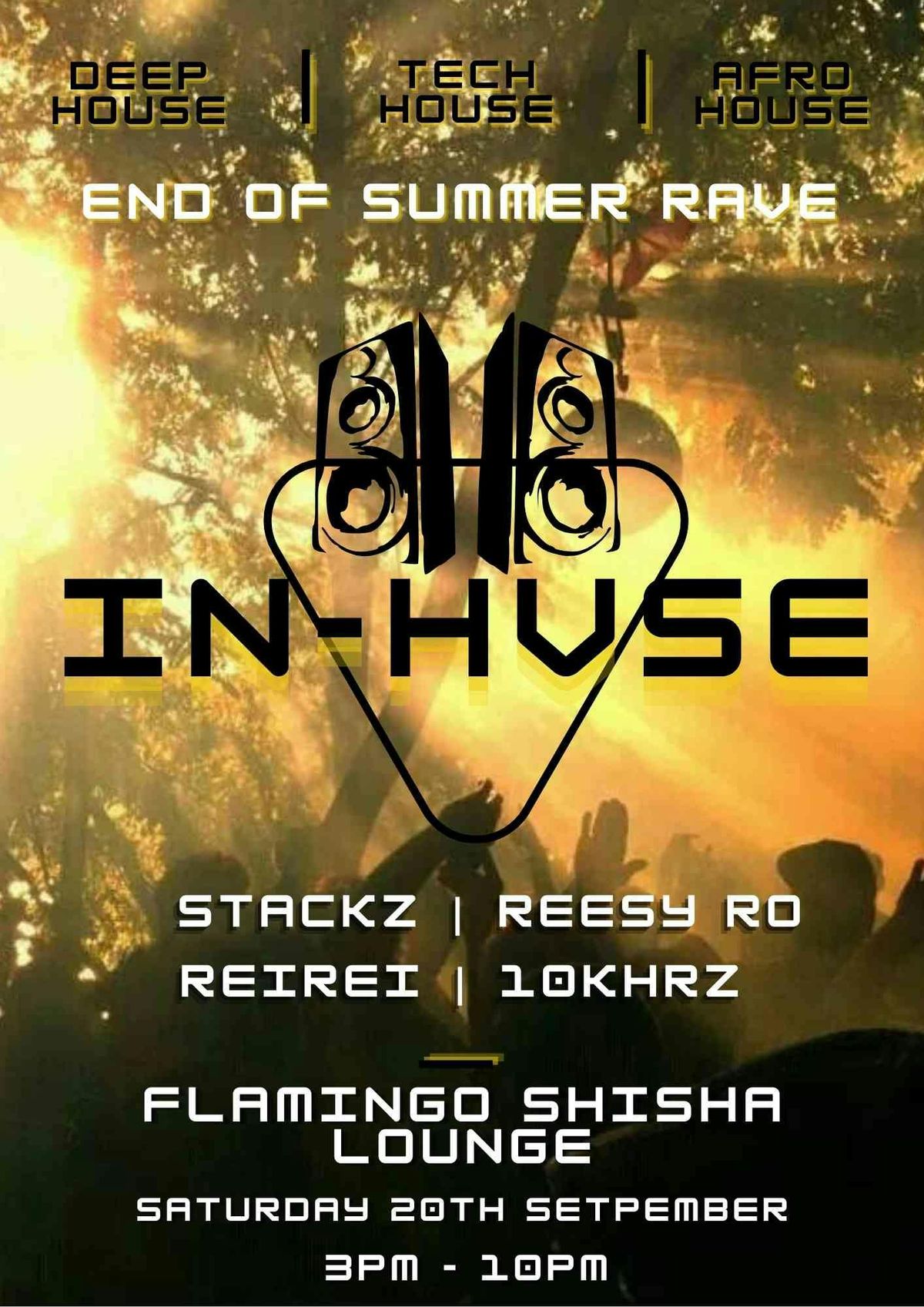 IN HVSE END OF SUMMER RAVE