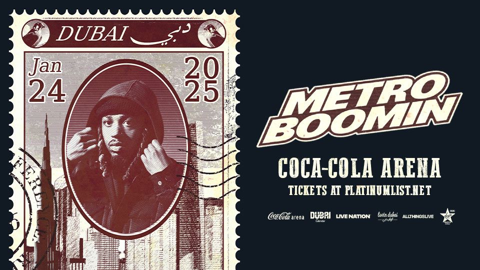 Metro Boomin Live at Coca-Cola Arena, Dubai