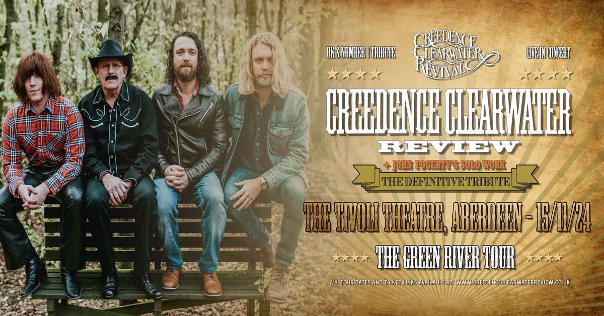 Creedence Clearwater Revival Tribute Show - Aberdeen - The Green River Tour